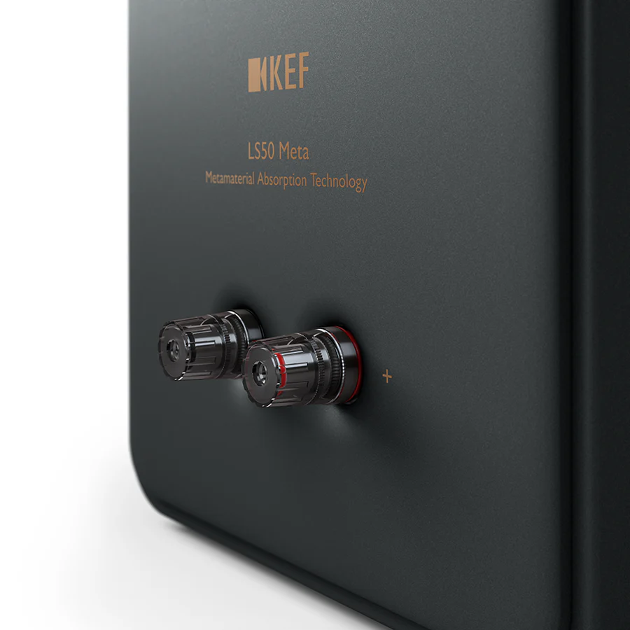 KEF LS50 Meta Black Altavoces de estantería de alta fidelidad