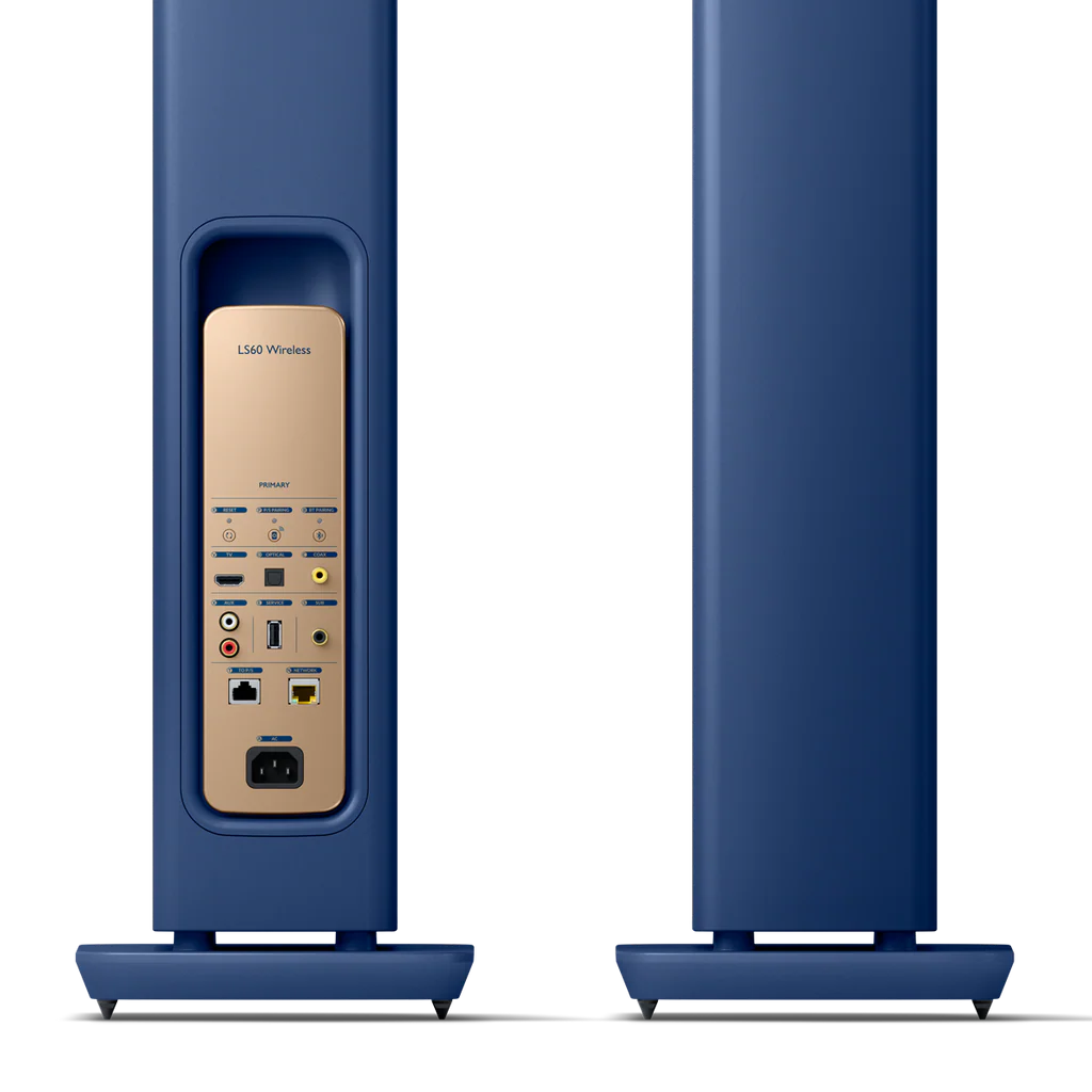 KEF LS60 Wireless Royal Blue Altavoces HiFi Inalámbricos