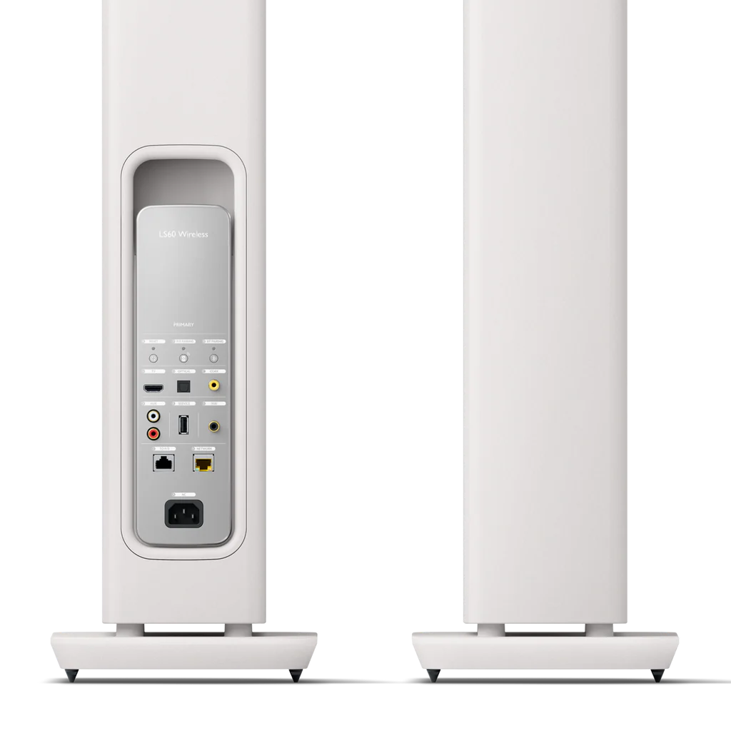 KEF LS60 Wireless White Altavoces HiFi Inalámbricos