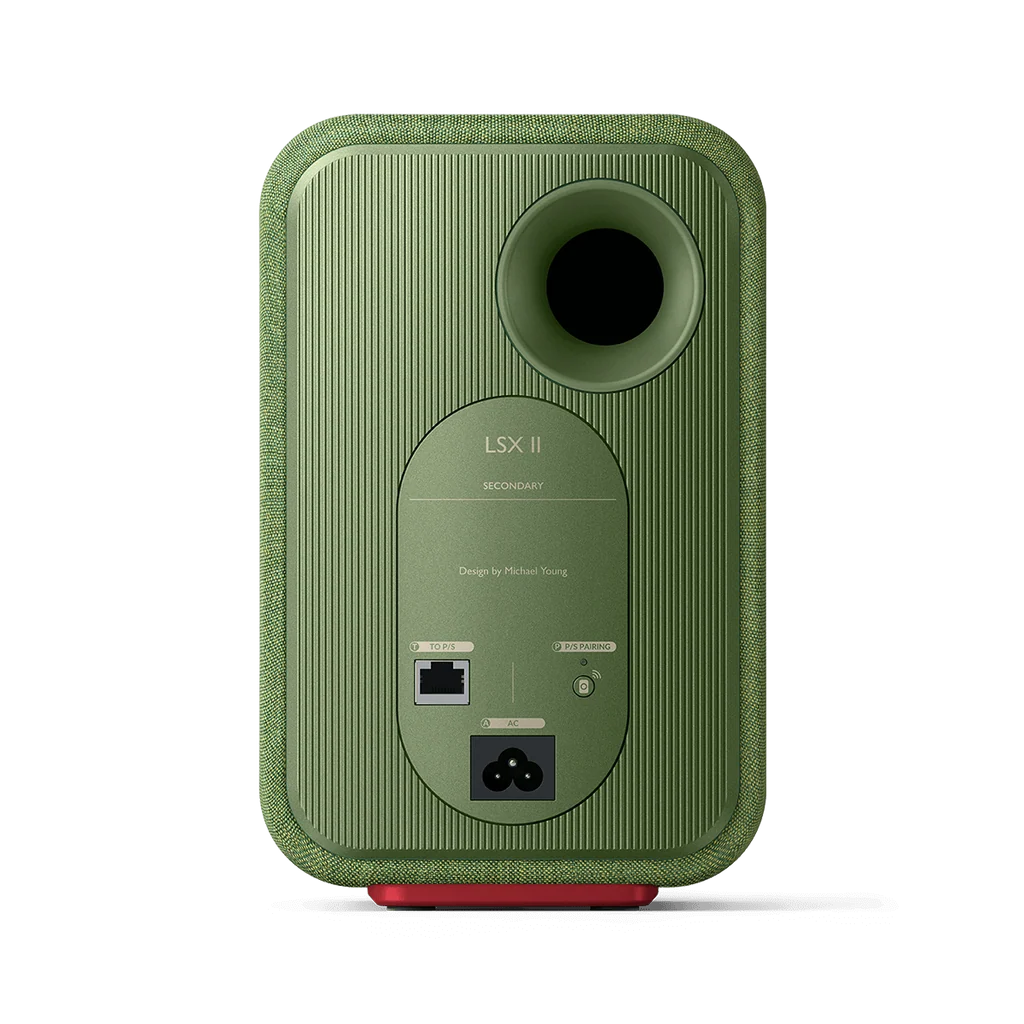 KEF LSX II Moss Green Altavoces HiFi Inalámbricos