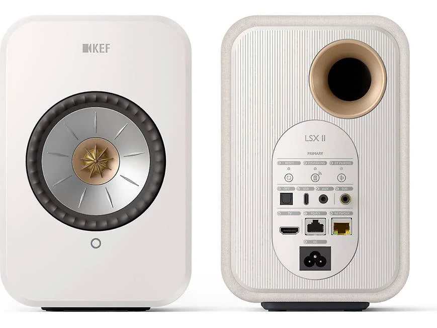 KEF LSX II White Altavoces HiFi Inalámbricos