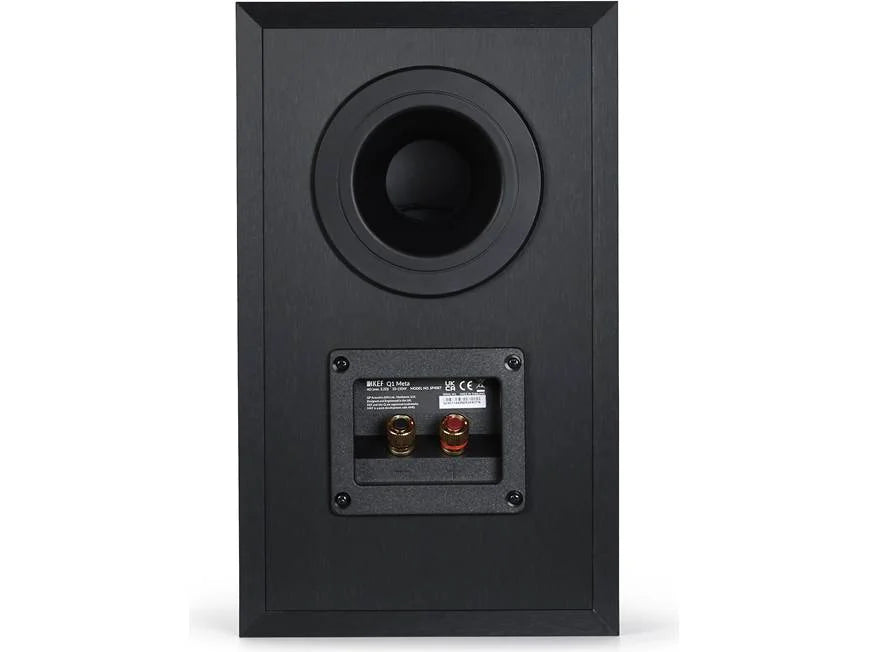 KEF Q1 Meta Black Altavoz de Estantería de Alta Fidelidad