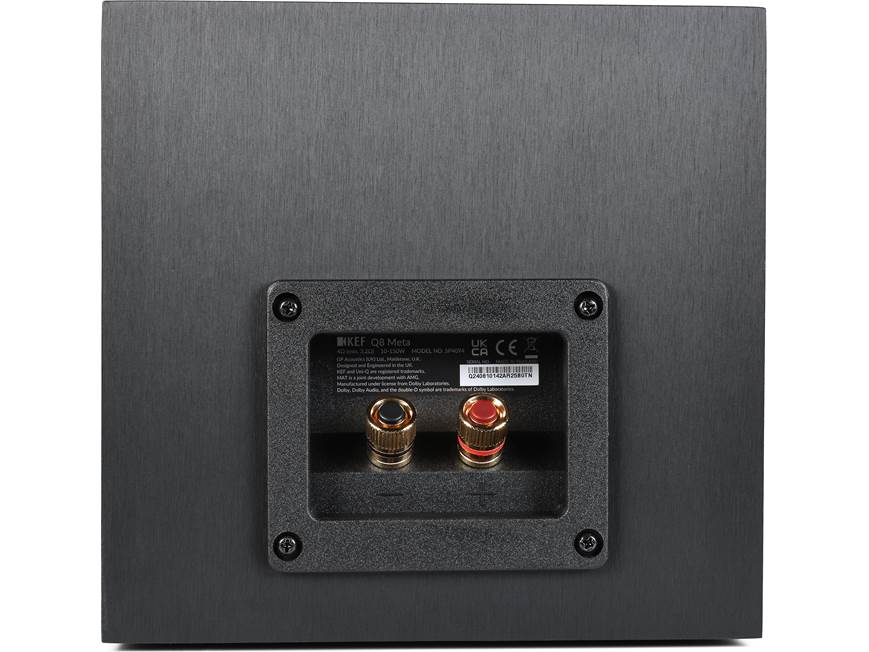 KEF Q8 Meta Black Altavoz Dolby Atmos de Alta Fidelidad