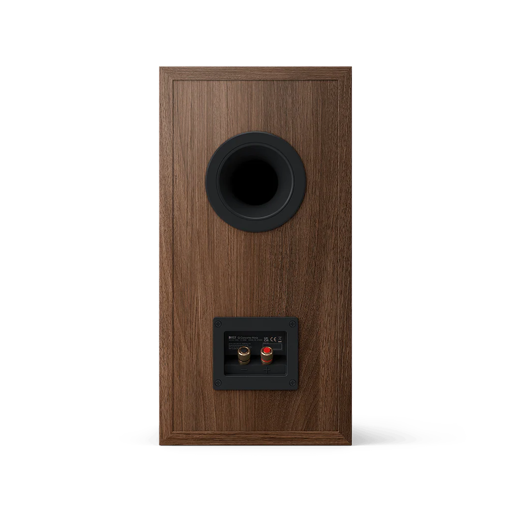 KEF Q Concerto Meta Nogal Altavoz de Estantería de Alta Fidelidad