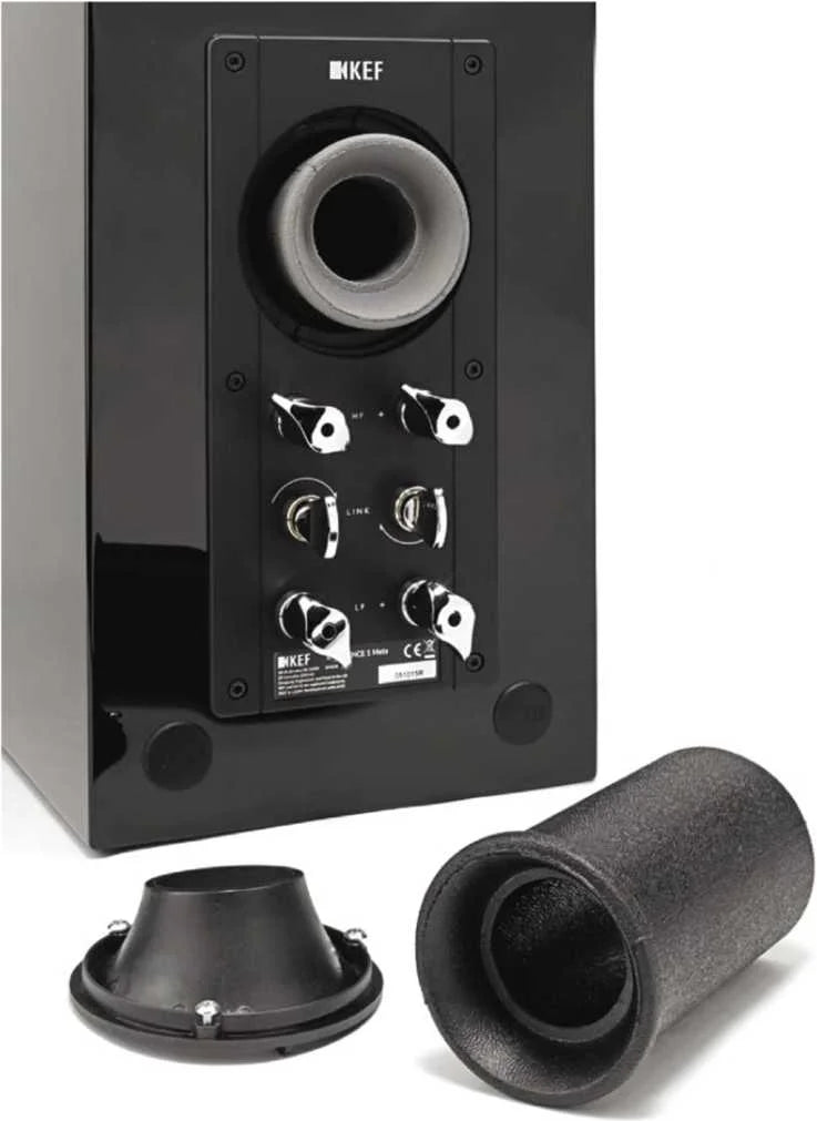KEF Reference 1 Meta Black Altavoces de Estantería de Alta Fidelidad