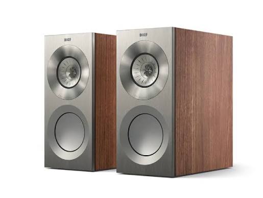 KEF Reference 1 Meta Wallnut Altavoces de Estantería de Alta Fidelidad