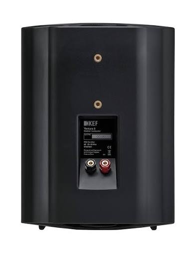 KEF Ventura 6 Black Altavoces para exteriores de alta fidelidad