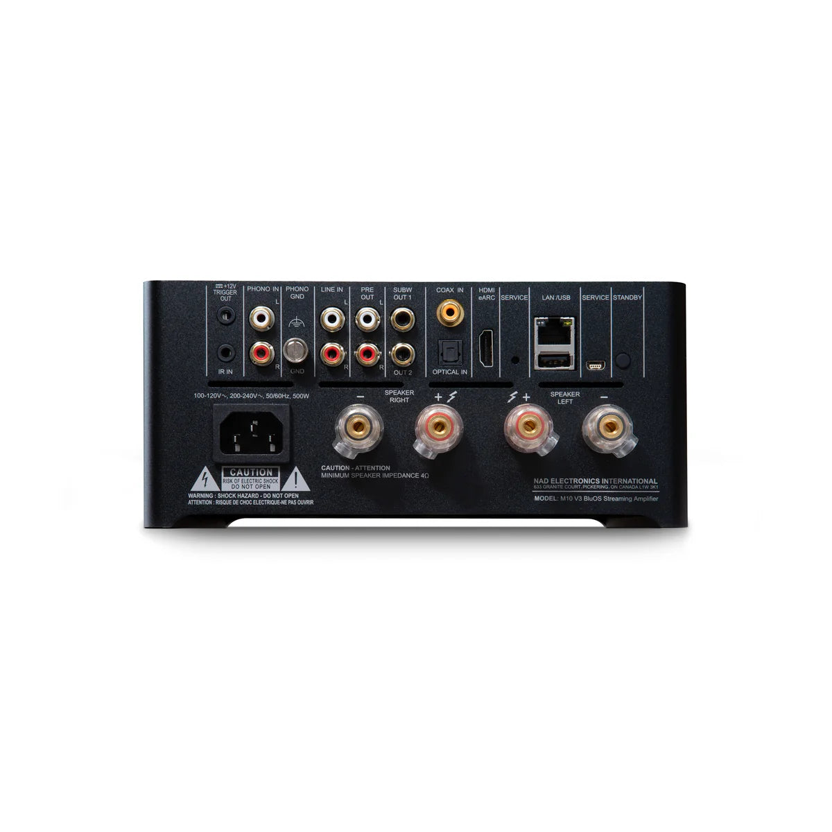 NAD M10 V3 Amplificador de Streaming BluOS
