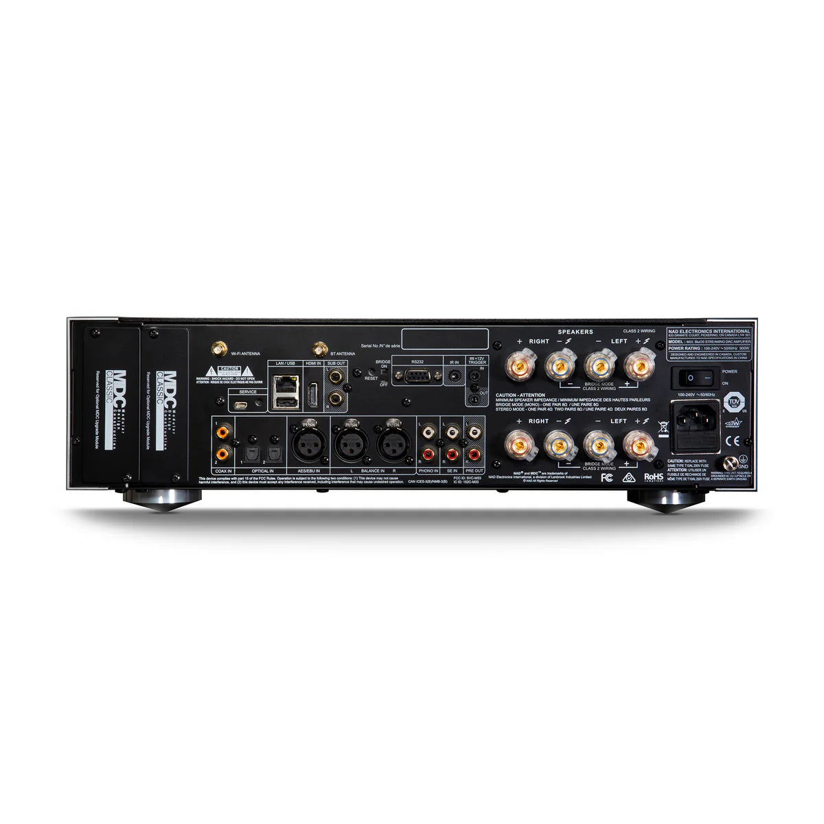 NAD M33 Amplificador DAC con Streaming BluOS