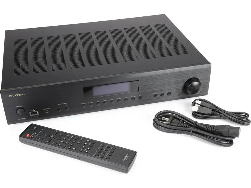 Rotel A12MKII Black Amplificador Integrado Estereofónico