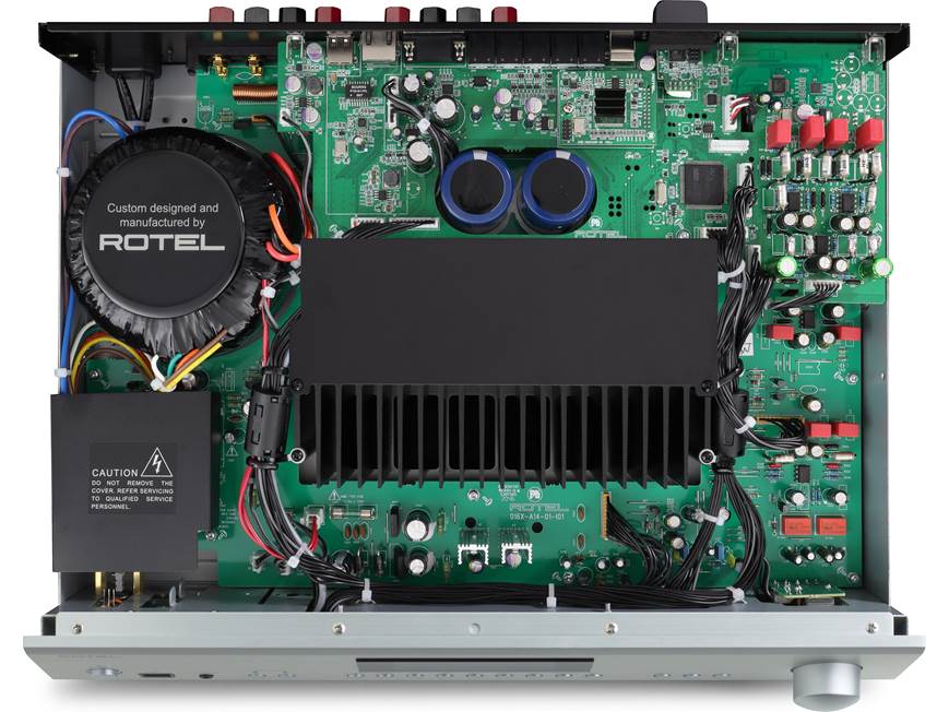 Rotel A14MKII Black Amplificador Integrado Estereofónico