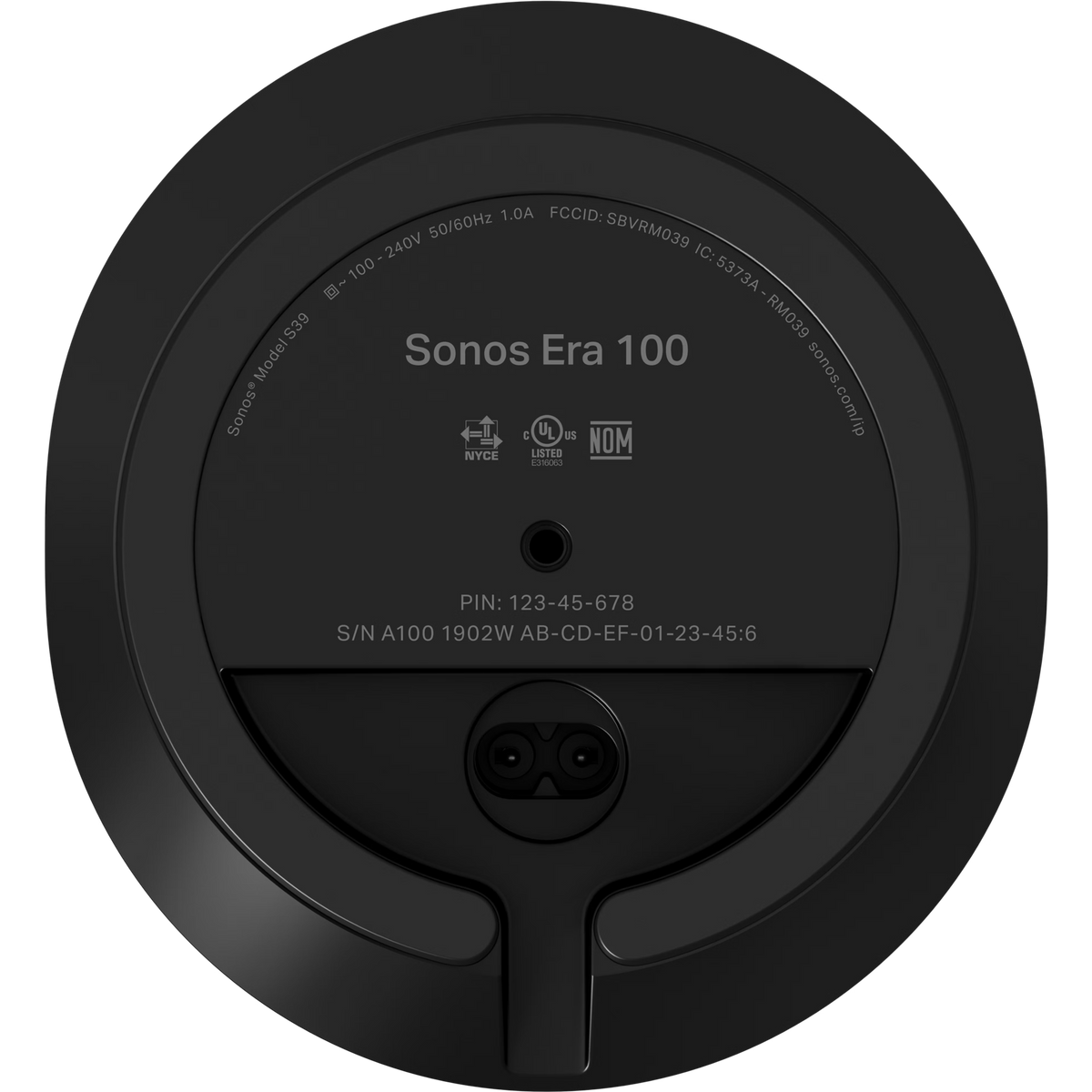 Sonos Era 100 Black Bocina de última generación