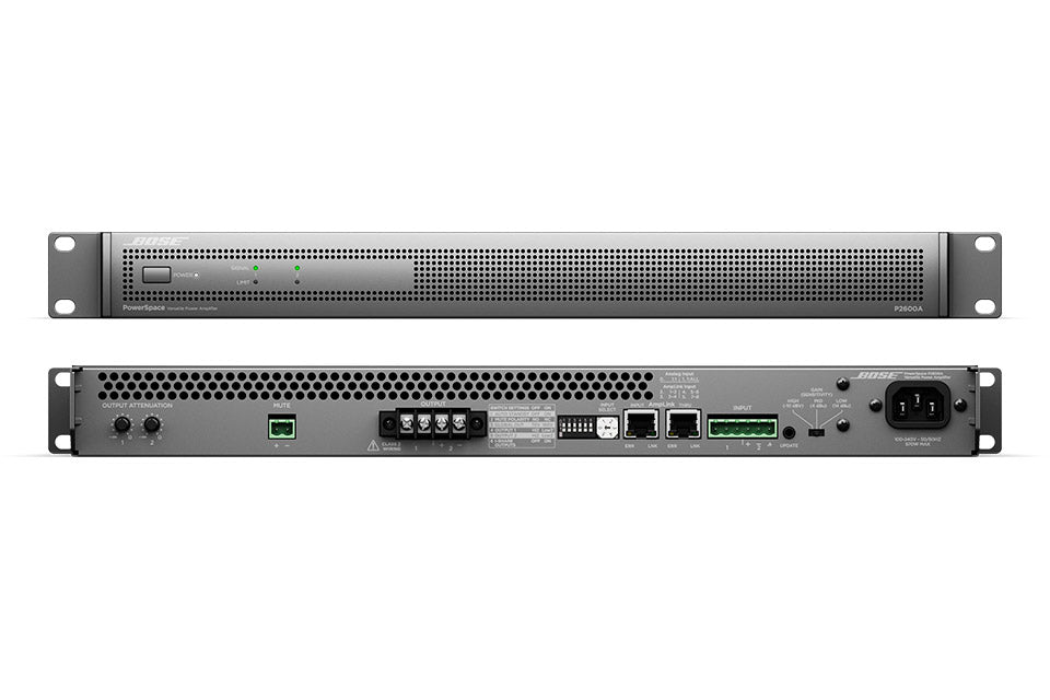 Amplificador 600w de 2 Salidas, Bose P-26000-A