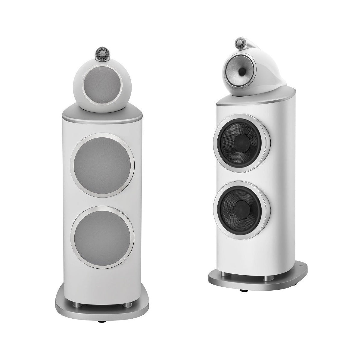Bowers & Wilkins 801 D4 par de bocinas HiFi de piso madera