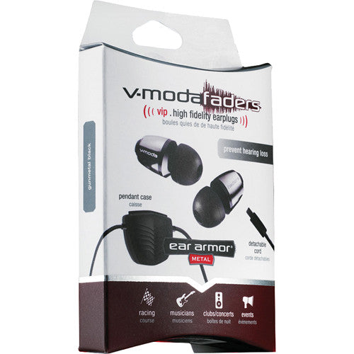 Protectores para oído. V-Moda FADERS EA-VFD-GM - Jupitronic Tienda en Linea