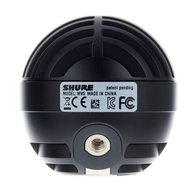 Micrófono de Condensador, Shure MV5 - Jupitronic Audio Establishment