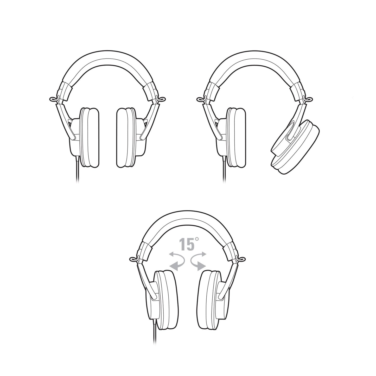 Audífonos Profesionales, Audio-Technica ATH-M20X - Jupitronic Tienda en Linea