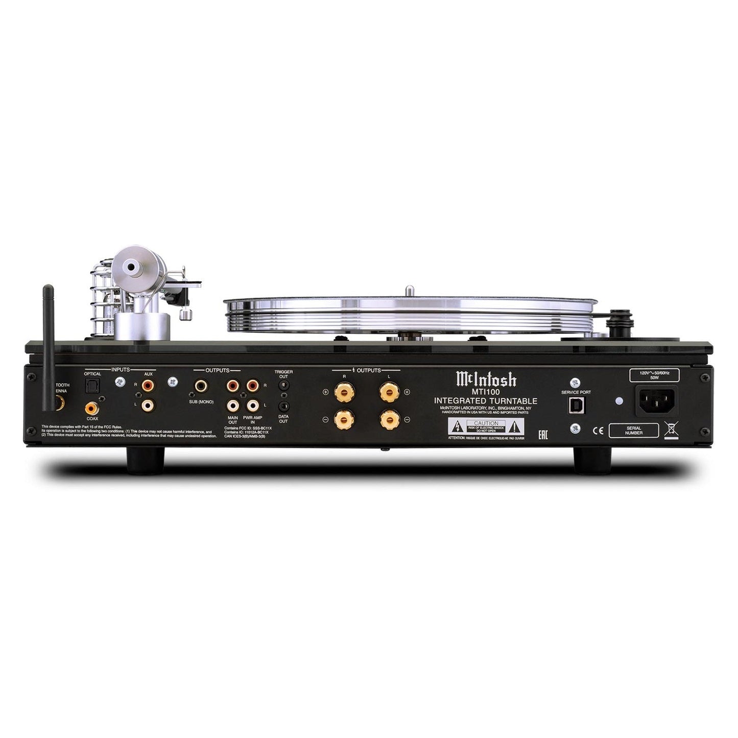 McIntosh MTI100 / Tornamesa con Amplificador Integrado Hi-Fi