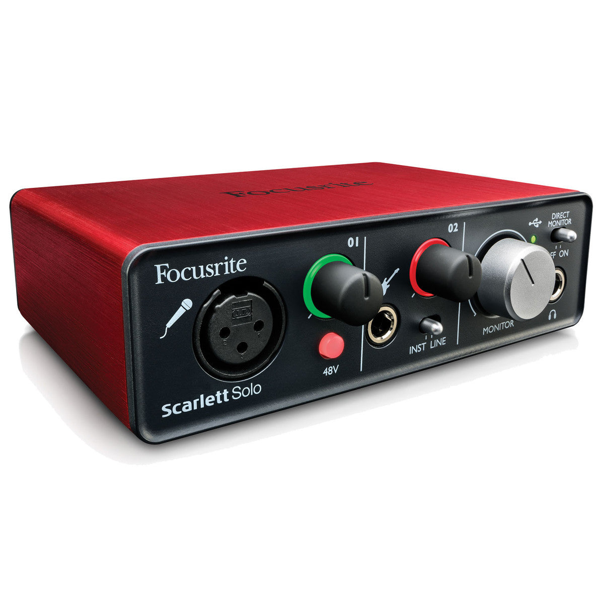 Focusrite Scarlett Solo / Interfase De Audio USB / Jupitronic