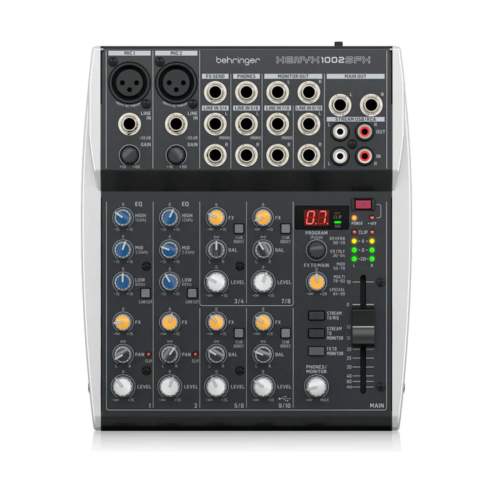 Mezcladora, Behringer XENYX 1002sFX - Jupitronic Audio Establishment