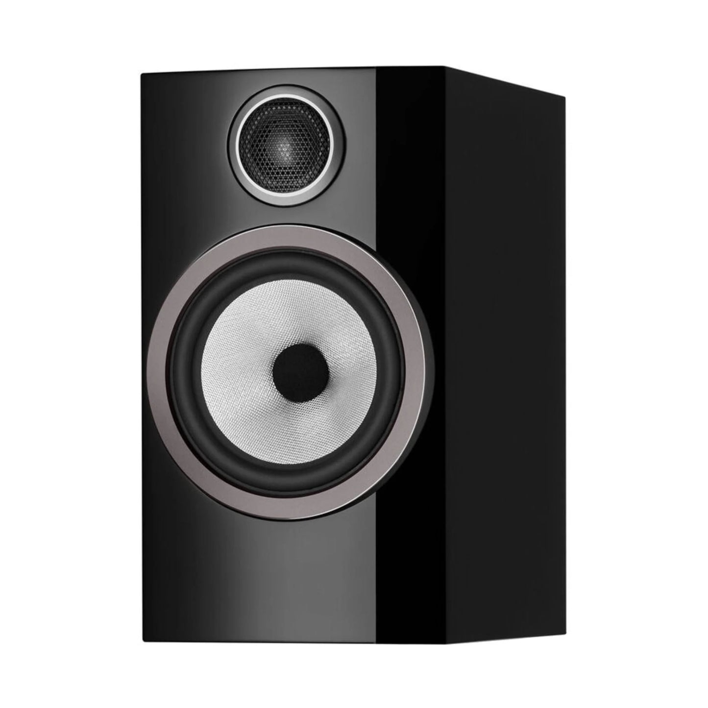 Bowers & Wilkins 706 S3 par de bocinas HiFi de repisa negro piano