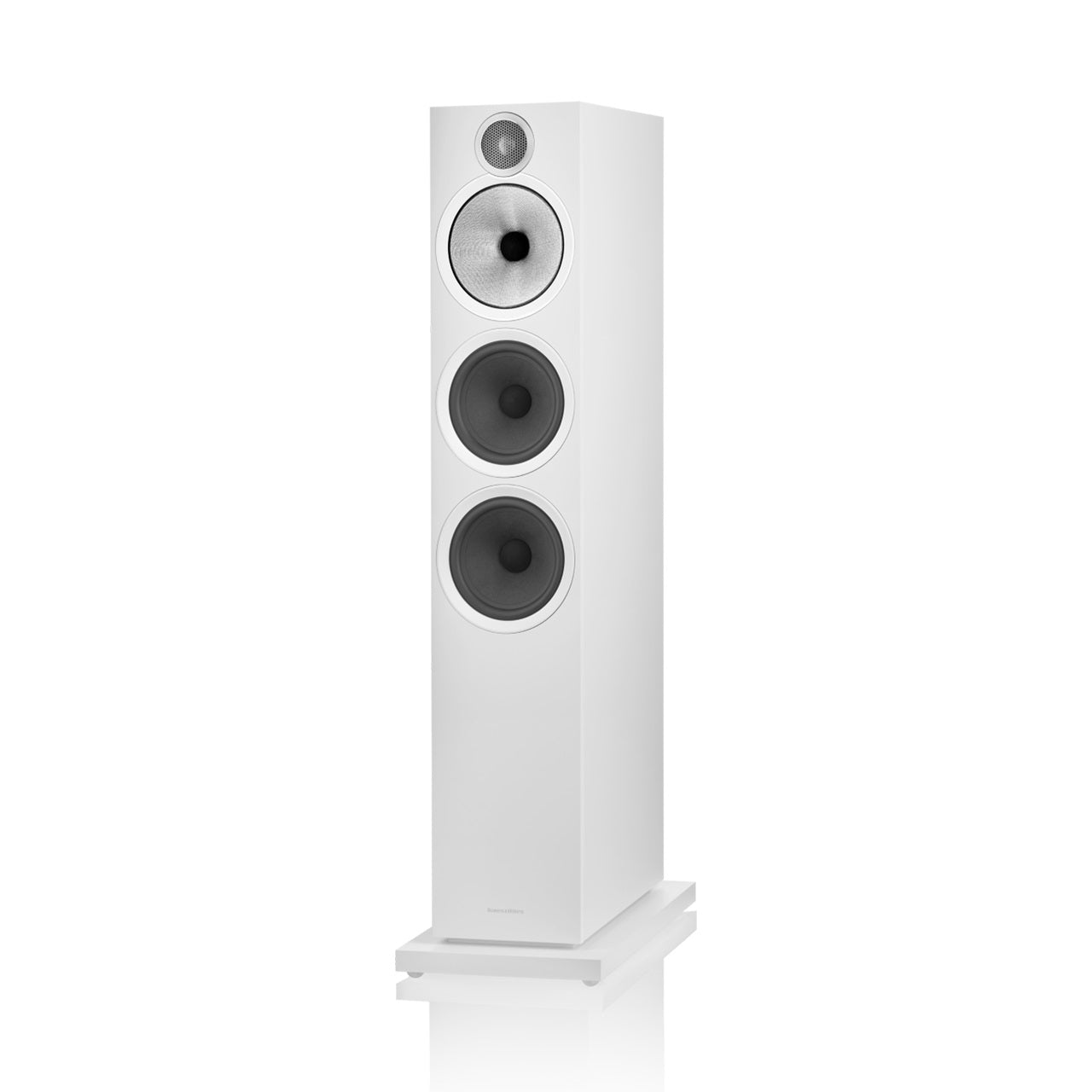 Bowers & Wilkins 603 S3 par de bocinas HiFi de piso blancas