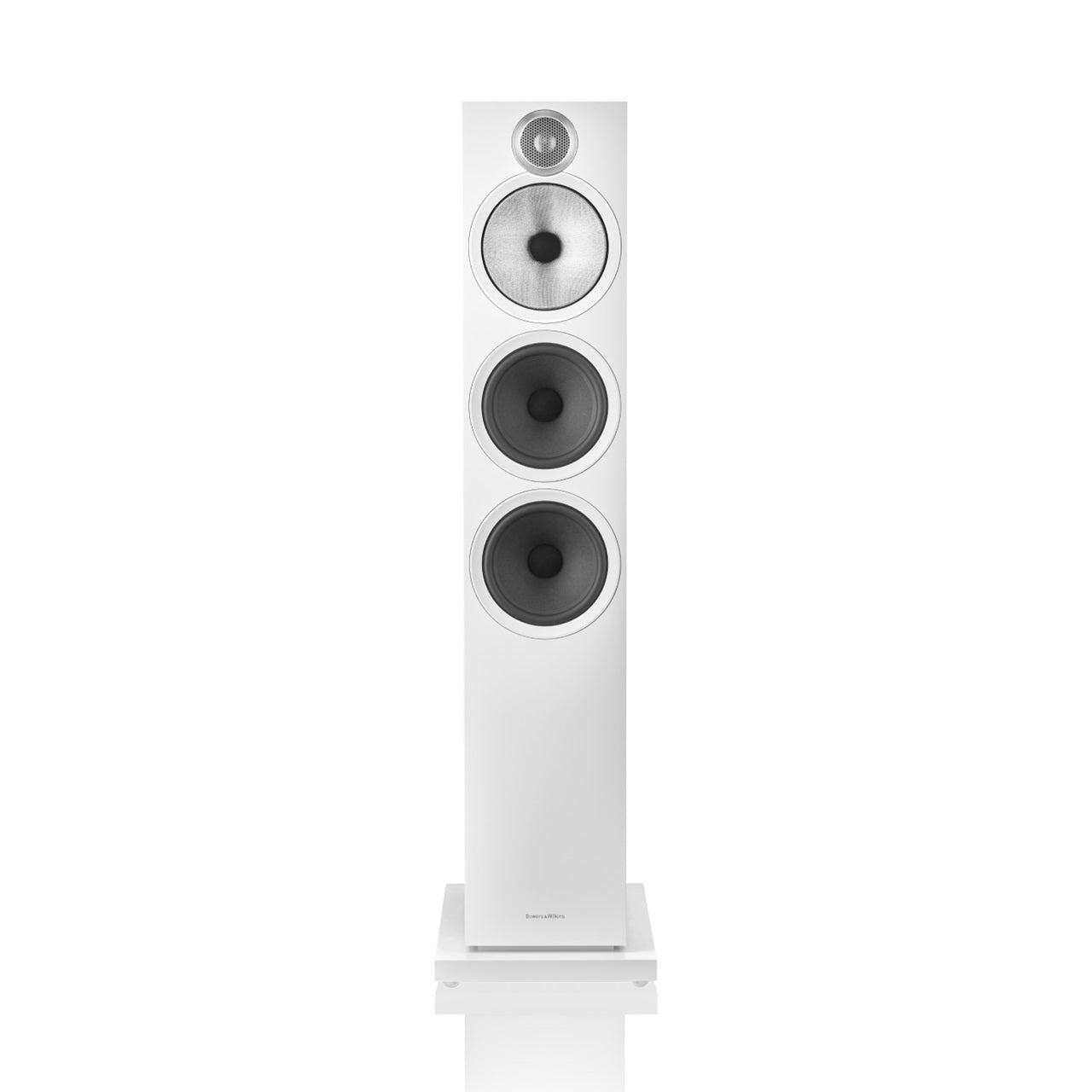 Bowers & Wilkins 603 S3 par de bocinas HiFi de piso blancas