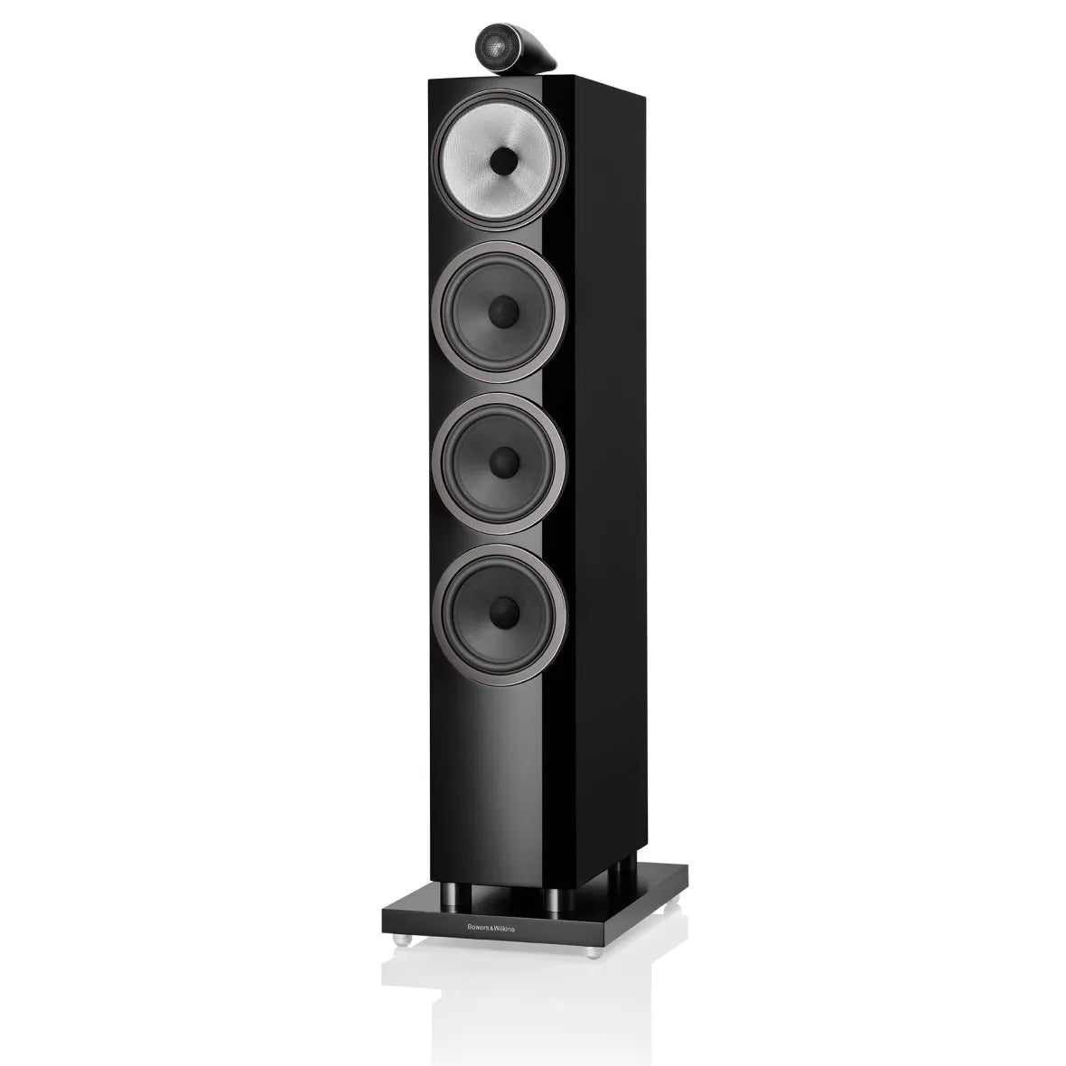 Bowers & Wilkins 702 S3 par de bocinas HiFi de piso negro piano