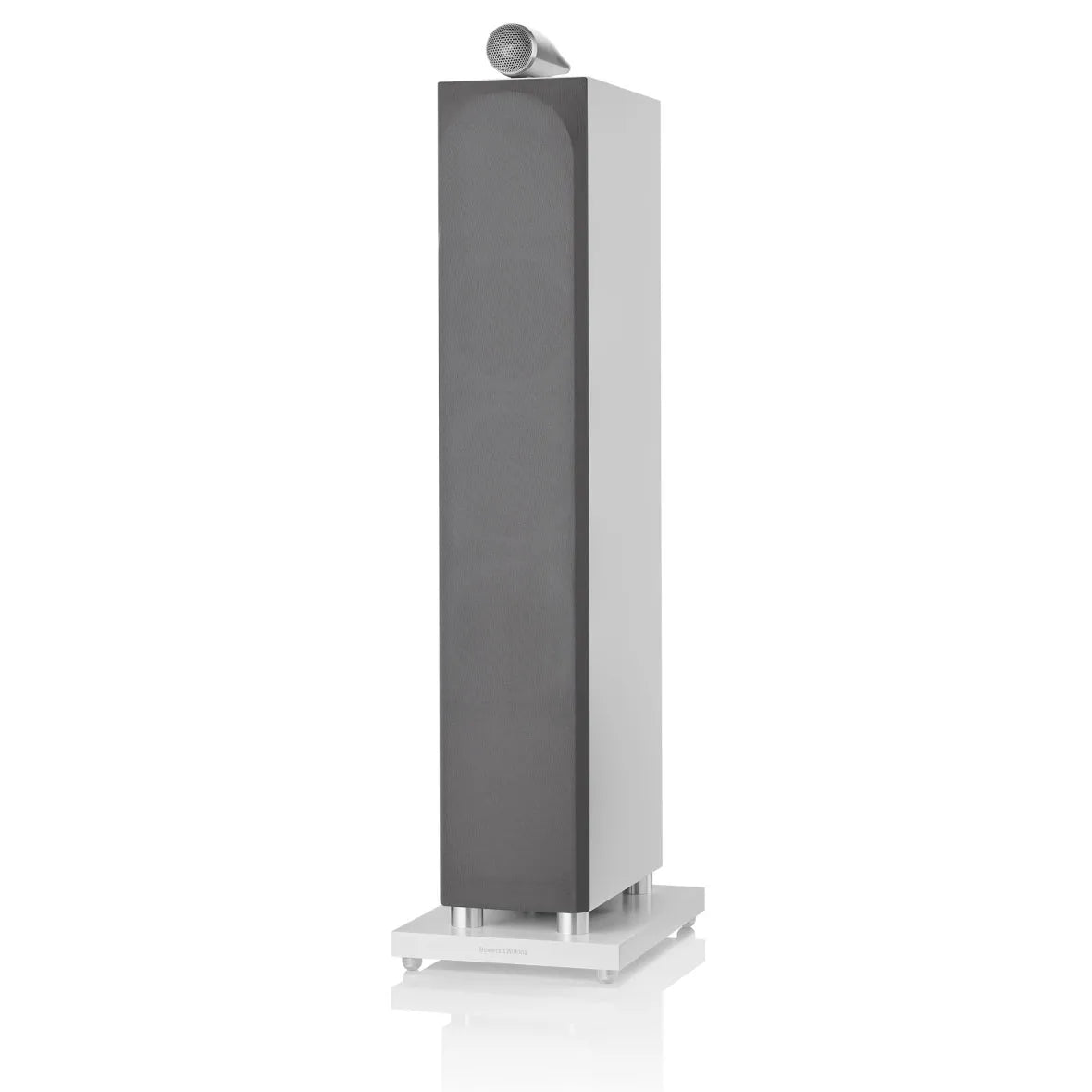 Bowers & Wilkins 702 S3 par de bocinas HiFi de piso blanco  piano