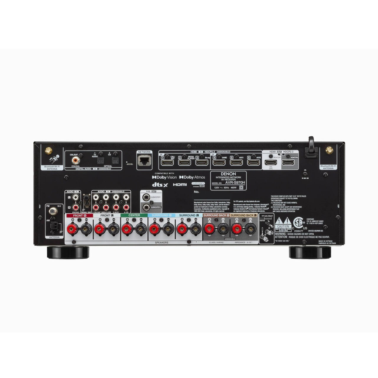 AVR-S970H - Receptor AV 7.2 Canales