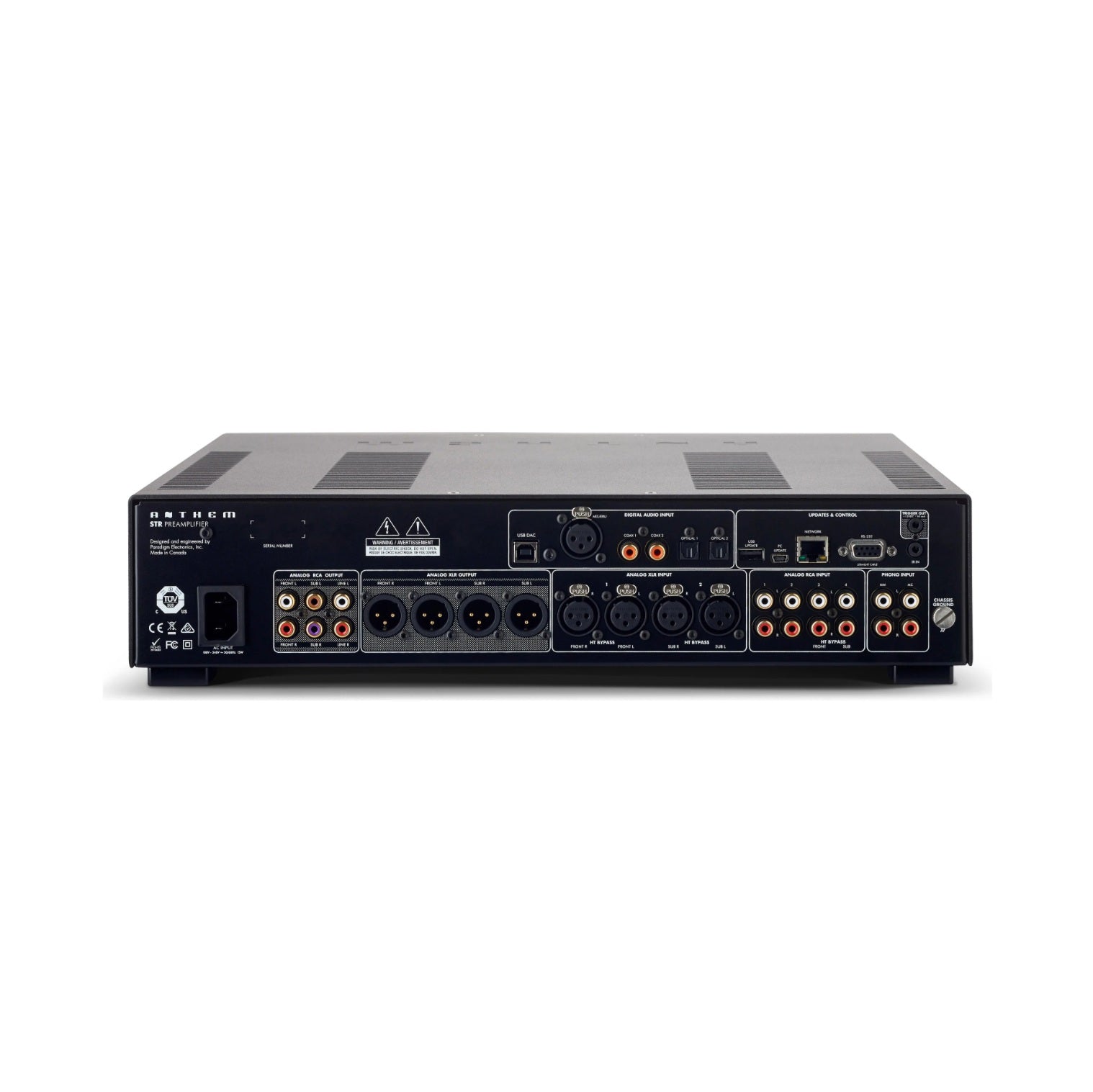 Anthem STR PREAMPLIFIER BLK PreAmplificador Estéreo