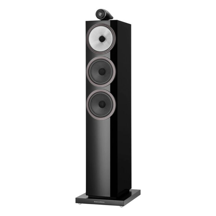 Bowers & Wilkins 703 S3 par de bocinas HiFi de piso negro piano