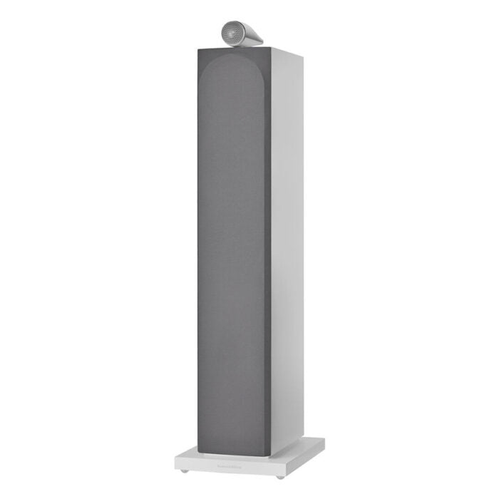 Bowers & Wilkins 703 S3 par de bocinas HiFi de piso blanco piano