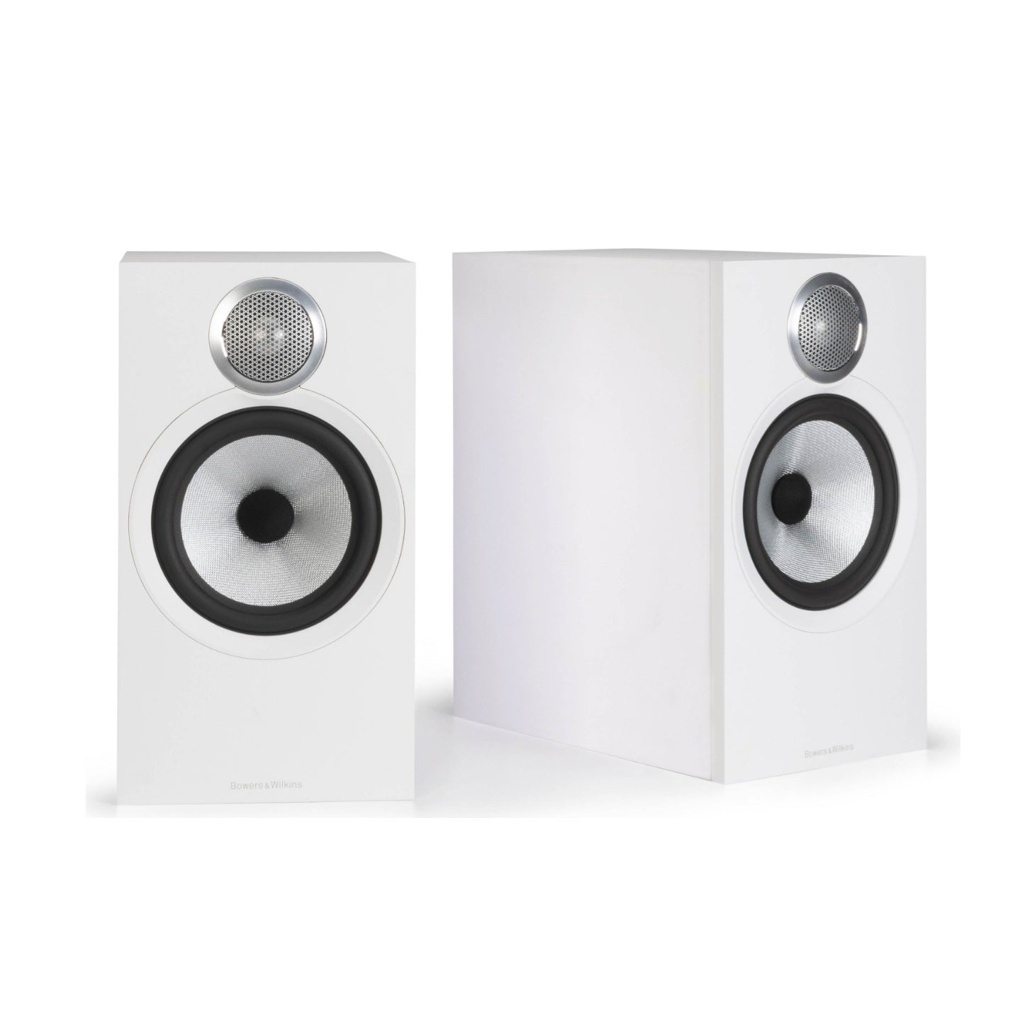 Bowers & Wilkins 606 S3 par de bocinas HiFi de librero blancas