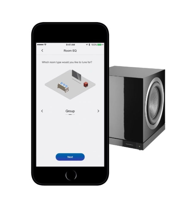 Bowers & Wilkins DB1D subwoofer amplificado smart