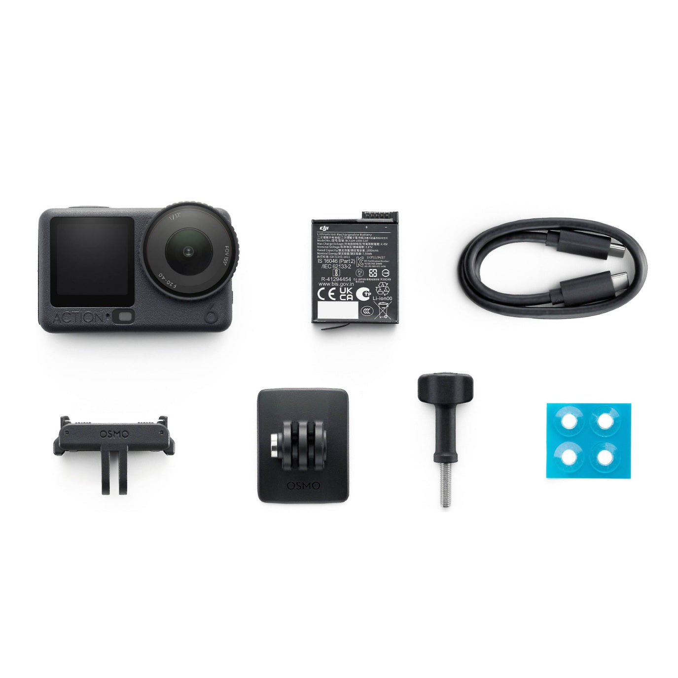 DJI Osmo Action 6 Standard Combo Cámara de video 