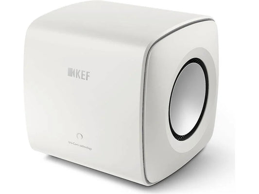 KEF KC62 White Subwoofer Ultracompacto de Alta Fidelidad