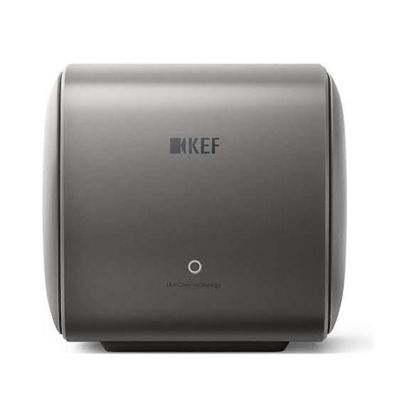 KEF KC62 Gray Subwoofer Ultracompacto de Alta Fidelidad