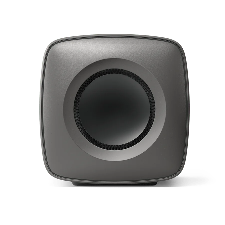 KEF KC62 Gray Subwoofer Ultracompacto de Alta Fidelidad