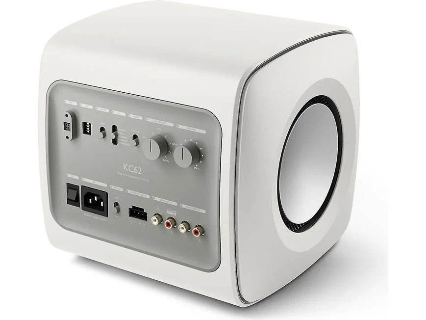 KEF KC62 White Subwoofer Ultracompacto de Alta Fidelidad