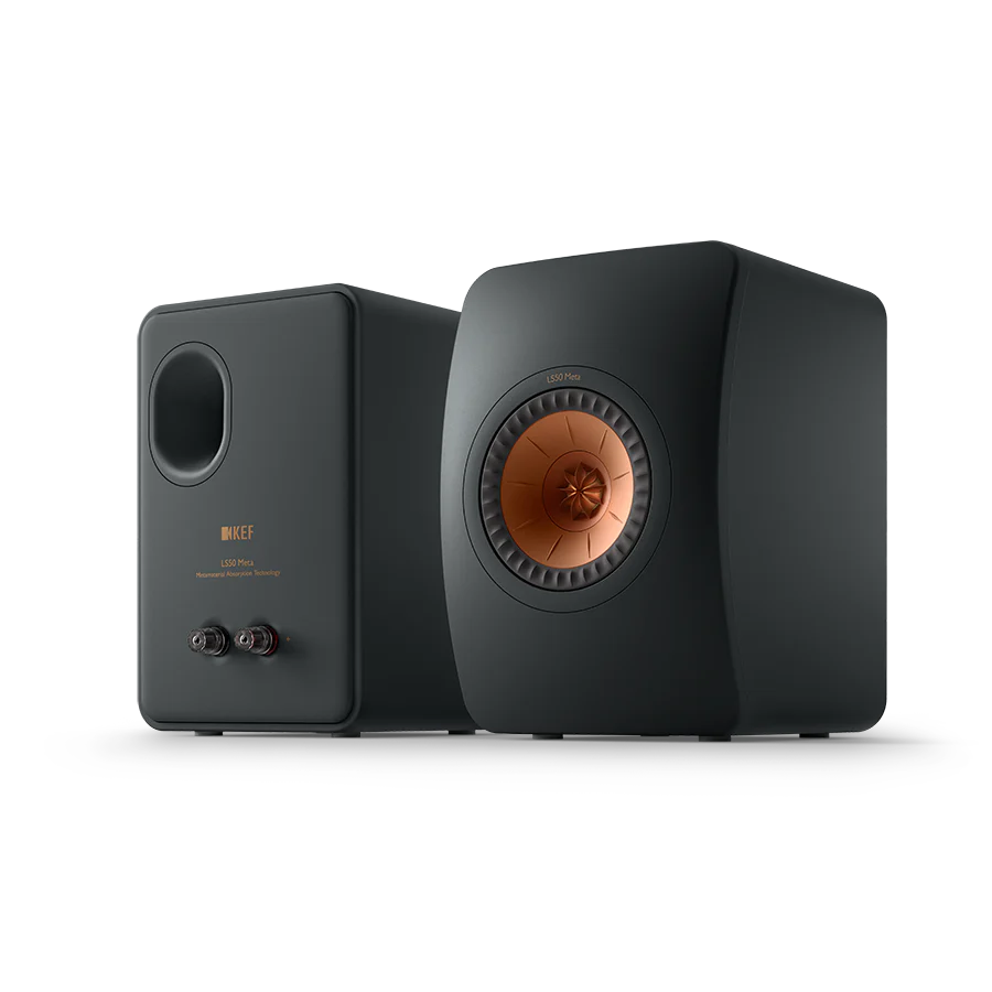 KEF LS50 Meta Black Altavoces de estantería de alta fidelidad