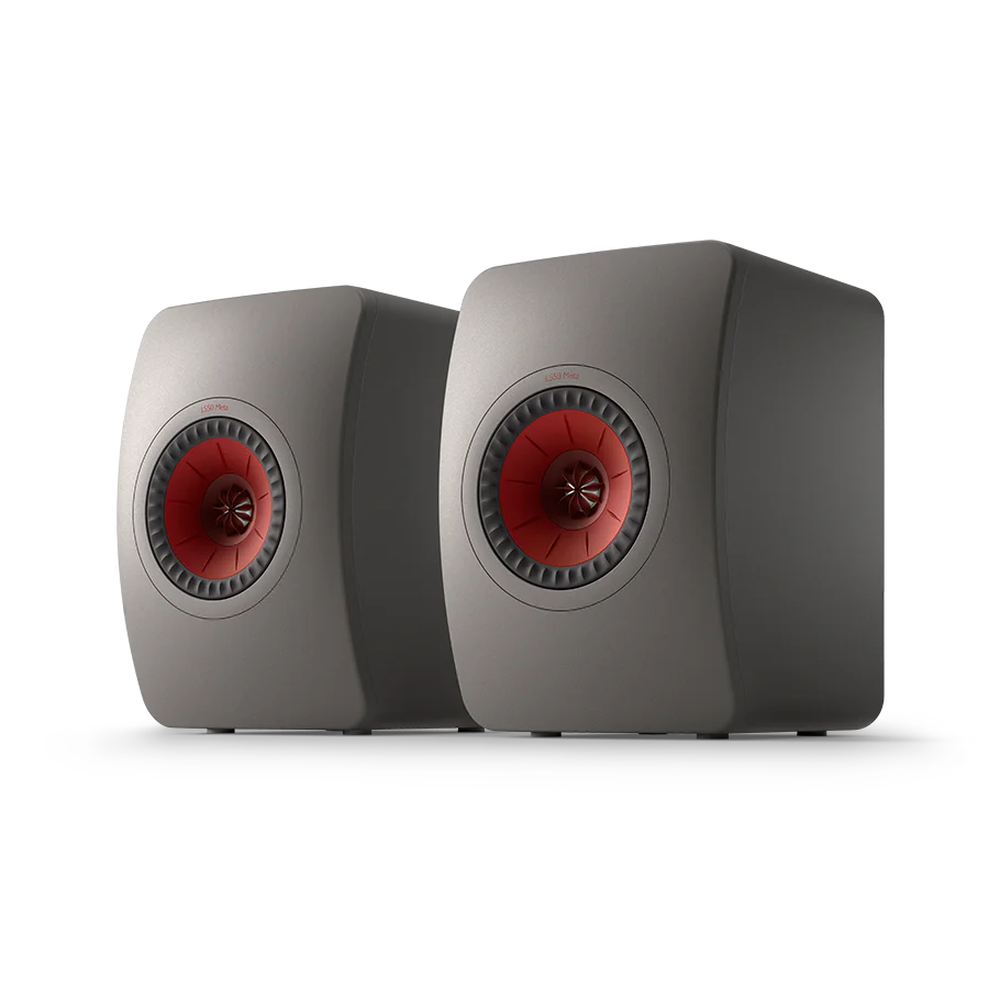 KEF LS50 Meta Gray  - Altavoces de estantería de alta fidelidad