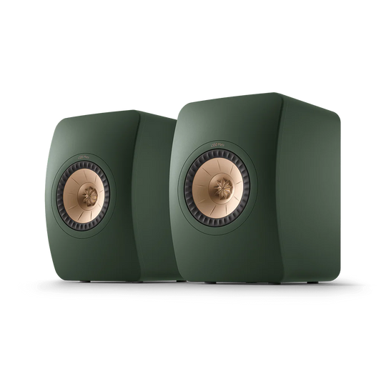KEF LS50 Meta Moss Green  - Altavoces de estantería de alta fidelidad