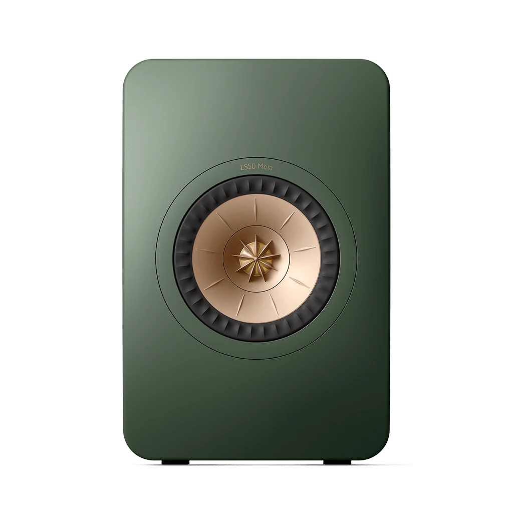 KEF LS50 Meta Moss Green  - Altavoces de estantería de alta fidelidad