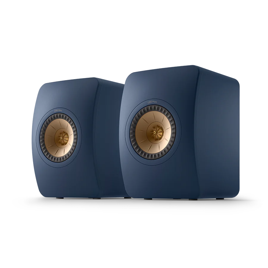 KEF LS50 Meta Royal Blue Altavoces de estantería de alta fidelidad
