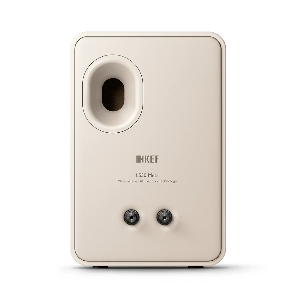 KEF LS50 Meta Sand - Altavoces de estantería de alta fidelidad