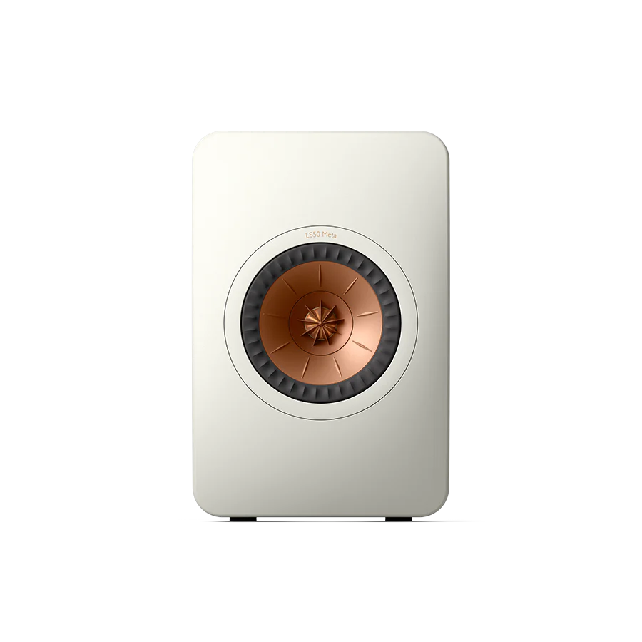 KEF LS50 Meta White - Altavoces de estantería de alta fidelidad