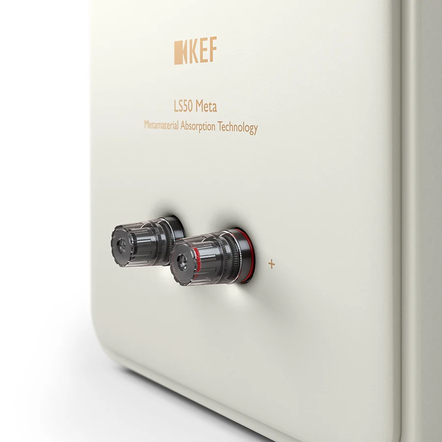 KEF LS50 Meta White - Altavoces de estantería de alta fidelidad