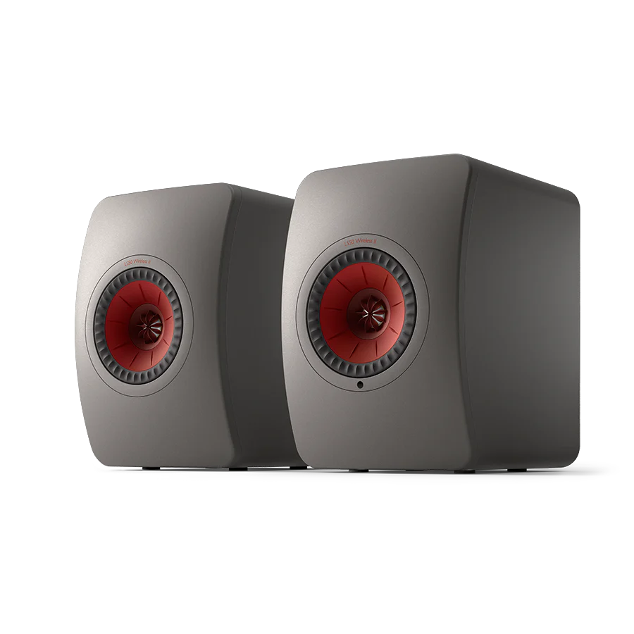 KEF LS50 Wireless II Gray Altavoces HiFi Inalámbricos