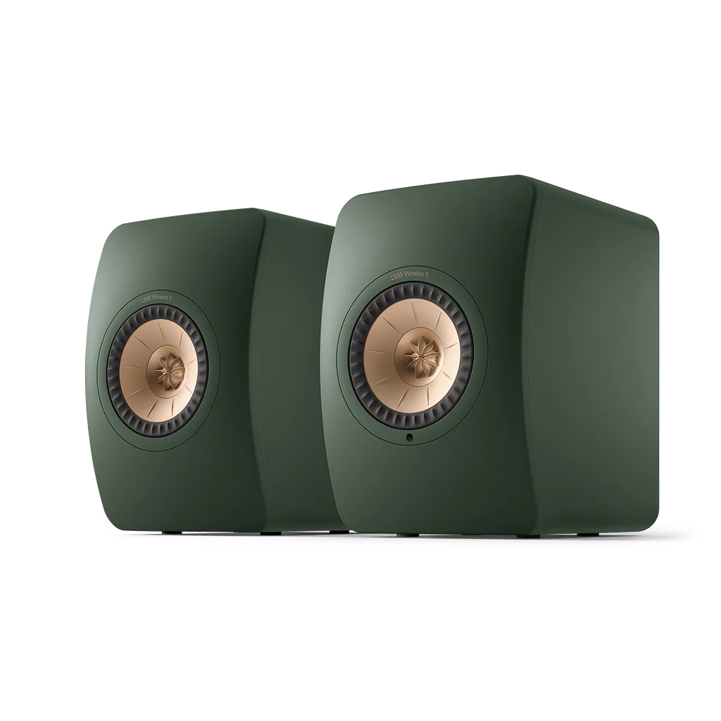 KEF LS50 Wireless II Moss Green Altavoces HiFi Inalámbricos
